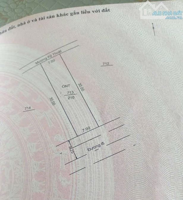 📣 Chủ gởi đất sau lưng uỷ ban Tịnh Hà đường oto thông  . quảng ngãi - 1
