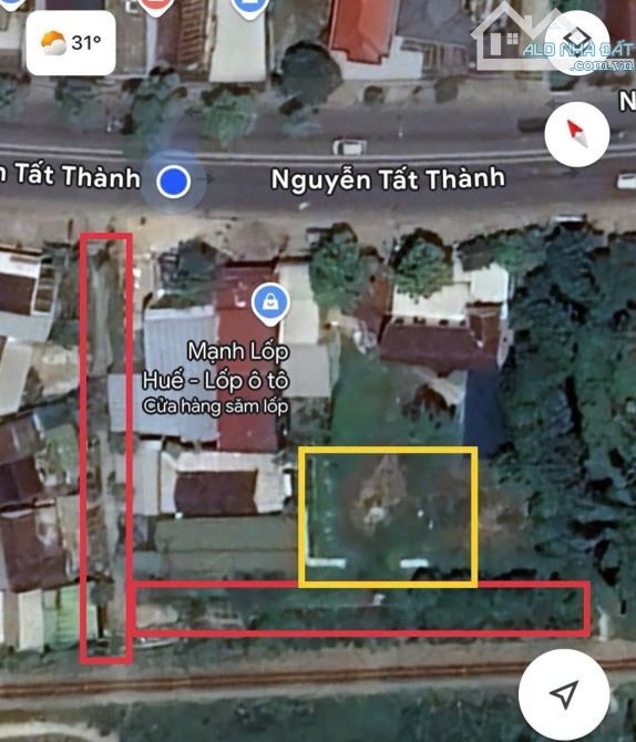 🔥🔥🔥Bán 300m2 đất sát đường NGUYỄN TẤT THÀNH Dạ Lê Thuỷ Dương TP Huế zá tốt - 1
