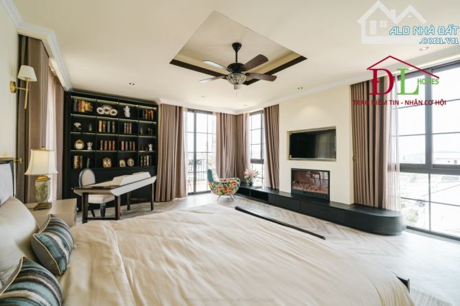 Villa Khe Sanh Đà Lạt thiết kế sang trọng view đẹp không che chắn 20 tỷ TL - 14