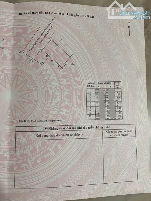 Cần bán lô đất mặt tiền Nguyễn Đức Cảnh, Phước Long, Nha Trang Ngang 9,7m - 2