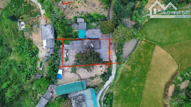 482m Có 200m Đất Ở - Sẵn Nhà Cấp 4 Chỉ Việc Về Ở - View Cánh Đồng Phía Trước Và Phía Sau - 2