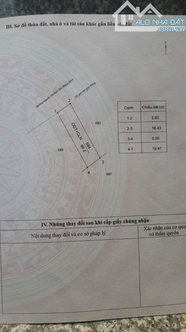 Cần bán lỗ bán gấp lô mặt tiền kinh doanh Nguyễn Thị Định - 2