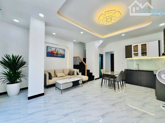 NHÀ MỚI Ở NGAY-  LÝ THƯỜNG KIỆT-  ĐS1- GÒ VẤP - 56M- 2 TẦNG- 4,5X12- 5.75T - 3