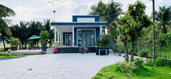 Nhà vườn nghỉ dưỡng xã Trung Lập Hạ, Củ Chi tổng dt 6000m2 có 86m2 thổ 3pn 2wc giá 10,8 tỷ - 3