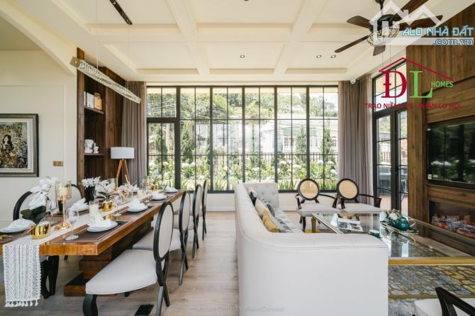 Villa Khe Sanh Đà Lạt thiết kế sang trọng view đẹp không che chắn 20 tỷ TL - 36
