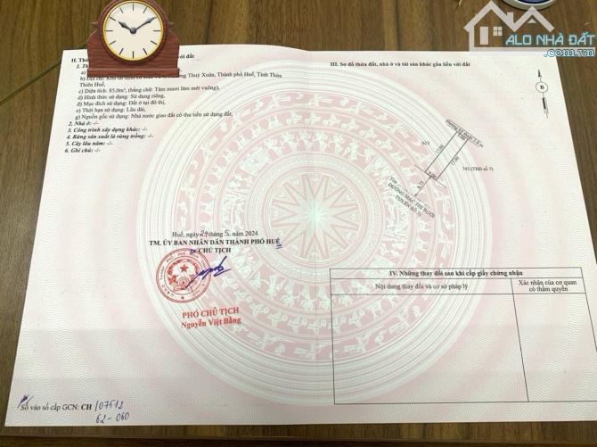 Bán đất 85m2 KQH Bàu Vá, mặt tiền đường Mạc Thị Bưởi, đối lưng đường Đồng Khởi, TP Huế - 4