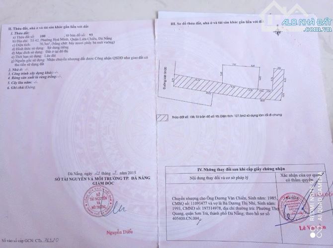 ❌❌ Bán 70m2 Đất kiệt oto 168 Tô Hiệu - Q. Liên chiểu - 4