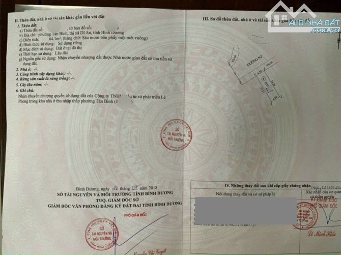 Đất gần ngã tư Chiêu Liêu, khu Lê Phong Tân Bình, 2161 Dĩ An Bình Dương - 4