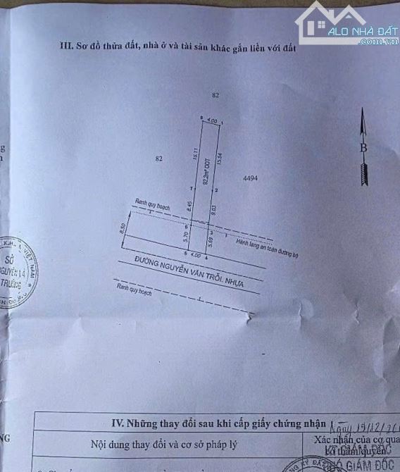 Bán Gấp Đất Mặt Tiền Đường Nguyễn Văn Trỗi Trung Tâm Dĩ An - 5