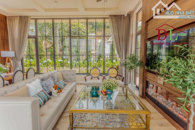 Villa Khe Sanh Đà Lạt thiết kế sang trọng view đẹp không che chắn 20 tỷ TL - 6
