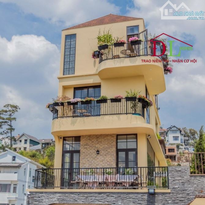 Villa Khe Sanh Đà Lạt thiết kế sang trọng view đẹp không che chắn 20 tỷ TL - 8
