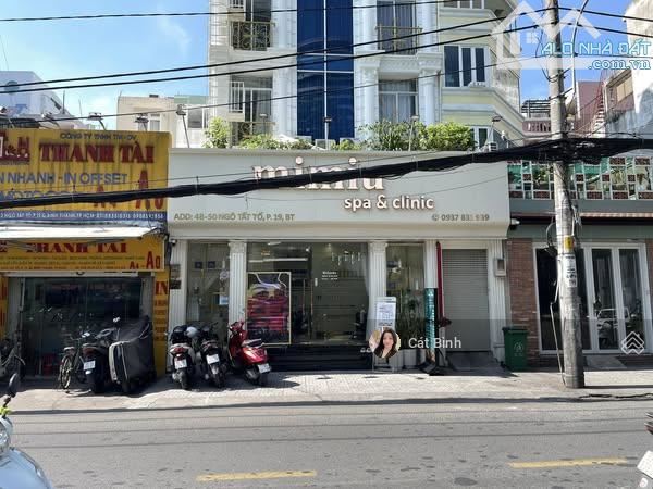 Bán tòa nhà CHDV MT Ngô Tất Tố, P19, Q Bình Thạnh, DT 7,6 x 12m, HĐT 60 triệu/tháng
