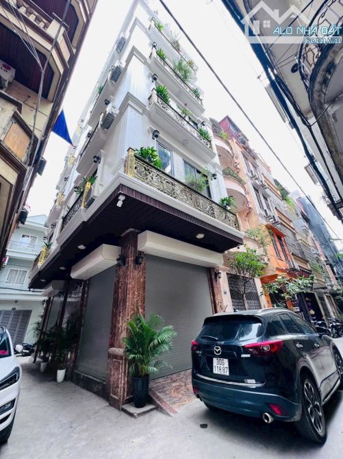 KIỆT TÁC LÔ GÓC 3 THOÁNG TRẦN QUỐC CẦU GIẤY 72m 27.5 TỶ 7 TẦNG MT 5m Ô TÔ ĐỖ CỬA