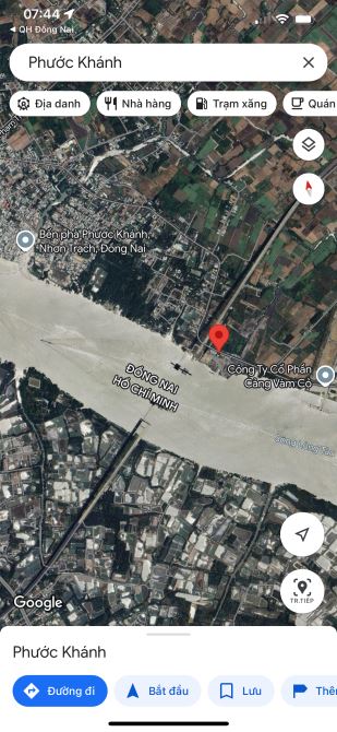 View Sông, chân cầu phước Khánh_Nhơn Trạch (Hộ khẩu HCM) Mặt tiền đường nhựa kinh doanh