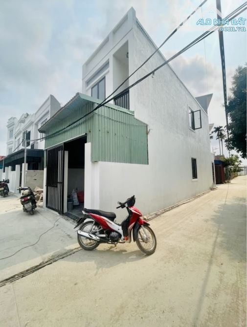 🌈Nhà độc lập sân cổng 2 tầng 60m2 căn góc 2 mặt đường tại Đào Yêu, Hồng Thái, An Dương