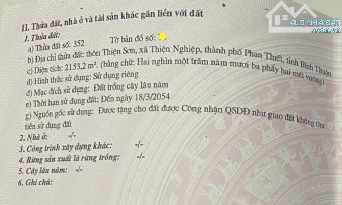 Bán 2 sào đất Thiện Nghiệp gần Khu du lịch Quốc Gia Mũi Né, sân bay Phan Thiết - 1