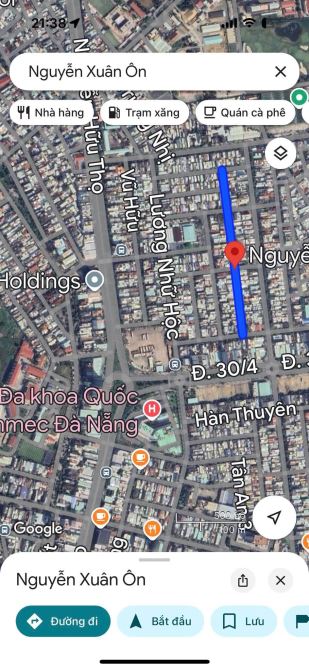 Cần bán đất tặng kèm nhà mặt tiền nguyễn xuân ôn - hòa cường - hải châu - 1