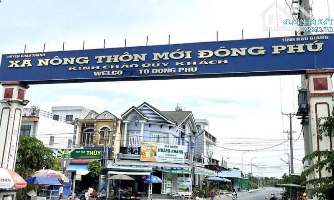 Bán nhanh nền Mặt Tiền, Đường Số 02 KDC Đông Phú - Hậu Giang - Đang Nâng Lộ 100m2 giá tốt - 2