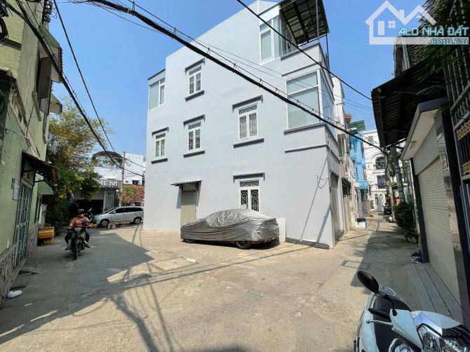 Hẻm ô tô 7 chỗ Hoàng Hoa Thám, Bình Thạnh, 4 lầu, 4 phòng ngủ, 4x13m