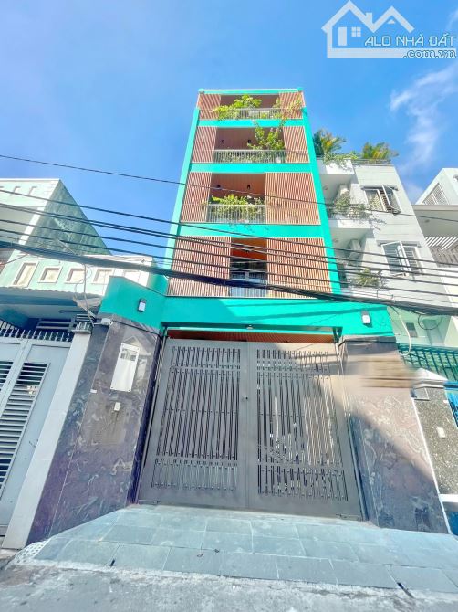 BÁN NHÀ PHỐ 4 LẦU ĐẸP CÓ THANG MÁY FULL NỘI THẤT KHU KIỀU ĐÀM Q7