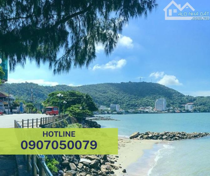 BÁN ĐẤT BIỆT THỰ 520M2 VIEW BIỂN TRẦN PHÚ VŨNG TÀU (XD 4 TẦNG) 100% THỔ CƯ - GIÁ CHỈ 25 TỶ