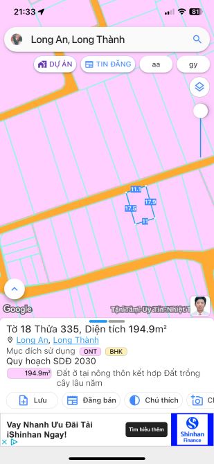 Bán lô đất có căn nhà long an gần thị trấn giá mềm