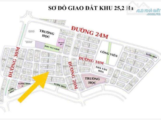 Duy nhất 50m2 mặt tiền siêu rộng 4.35m hướng Bắc, gần công viên, sau lưng đường 16m. SĐCC - 2