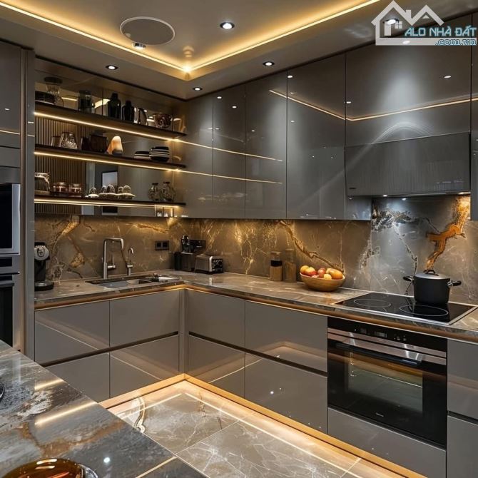 Bán nhà mới đẹp 1 trệt 2 lầu 65m2 hẻm xe hơi tránh nhau đường trương công định giá 7,5 tỷ - 1