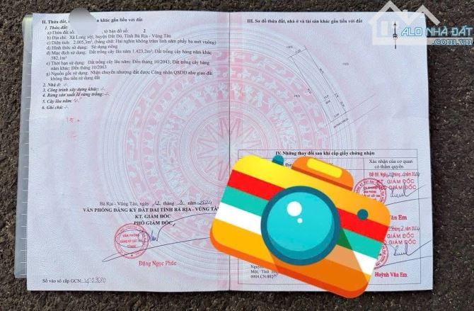 BÁN ĐẤT PHƯỚC HẢI ĐẤT ĐỎ BÀ RỊA VŨNG TÀU - 1