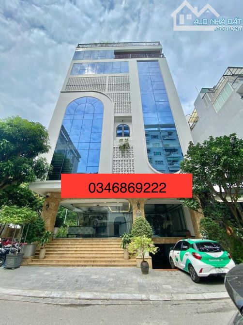 Bán gấp Toà Nhà Dịch Vọng Hậu - Cầu Giấy. Lô góc 3 mặt thoáng. DT 186m2 x 8T. MT 15m. - 1