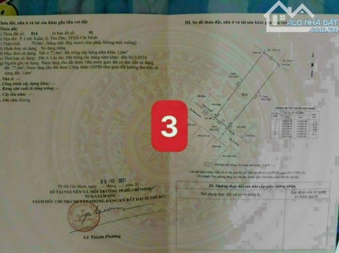 Đất đẹp vuông Vức DT Lớn Hẻm ô tô thích hợp làm căn hộ DV Sát KTX B LĐH - 1