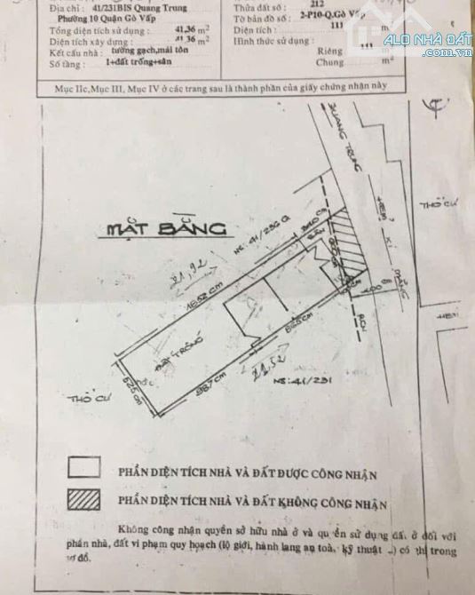 HXH 383 Quang Trung P10.DT 5,3mx22m vuông đẹp tiện xây building giá rẻ 8,5 tỷ TL - 2