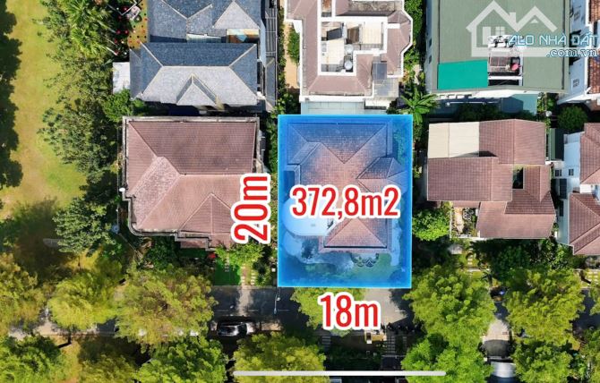 Bán Biệt Thự Đẹp Khu Lan Anh Village DT:372m2(18mx20m) 1 Trệt 2 Lầu-Giá 200 Tỷ TL - 3