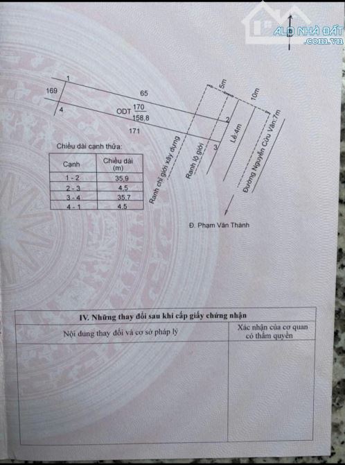 Bán đất phường 4 TP Tân An tỉnh Long An - 3