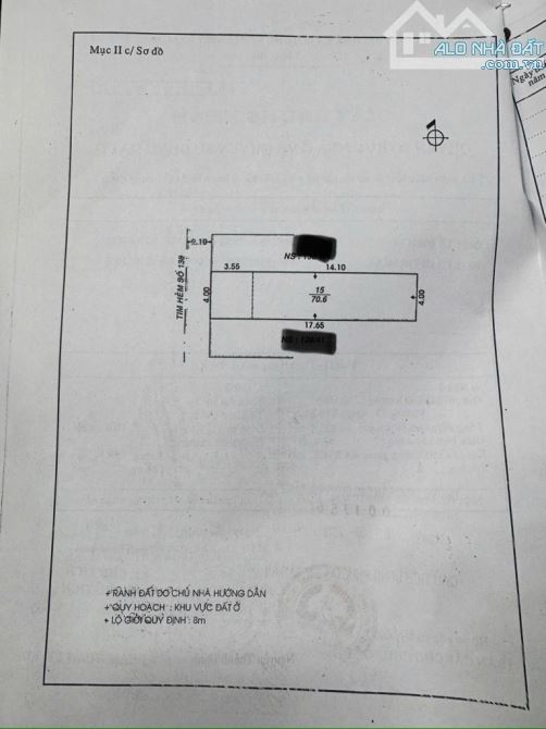 Nhà 1 đời chủ 4 x 17,65  HXH 6m khu biệt thự Vip Bàu Cát - 3
