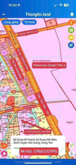 Cần bán đất Hoa lệ 45,8m Tân tiến - 3