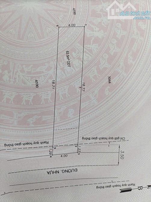 Bán Gấp Đất 4mx20m Đường Nguyễn Hiền Dĩ An Vị Trí Đẹp - 3