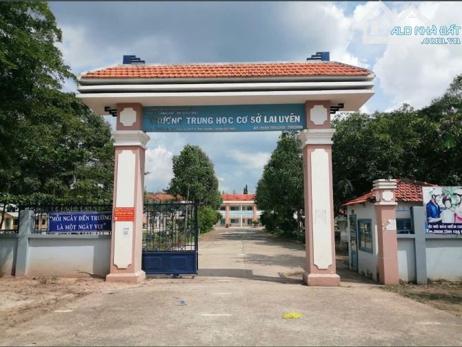 Nóng! Ngay trường Trung học cơ sở Lai Uyên xuất hiện 1 lô sổ sẵn ngộp hơn lúc mua 200triệu - 4