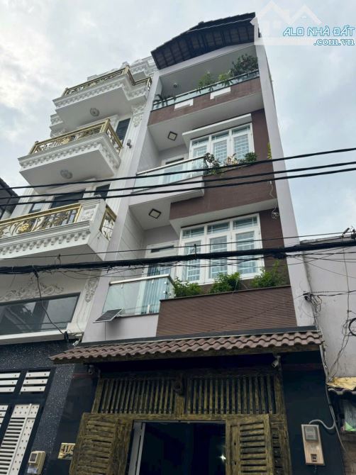 Bình Tân - Nhà hẻm Đường số 2 Gò Xoài - BHHA - 4 Lầu - Hẻm 7m - Sổ hồng riêng