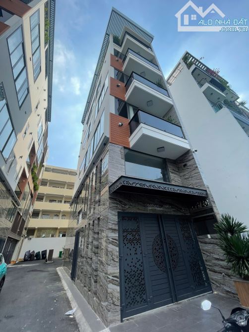 🏡HẺM XE TĂNG - LÔ GÓC 3 MẶT TIỀN - 6 TẦNG THANG MÁY - FULL NỘI THẤT CAO CẤP - CV LÀNG HOA