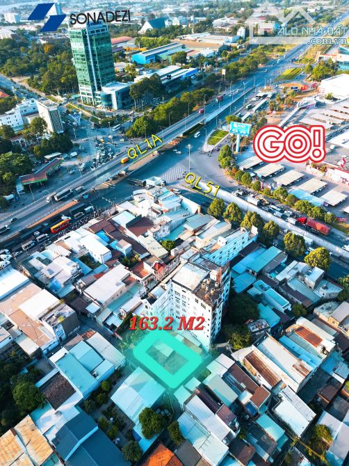 CẶP GÓC 2 MẶT TIỀN NGAY BIGC ĐỒNG NAI - 2