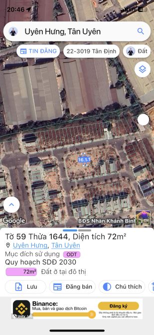 Bán Đất Sau Lưng Bệnh Viện Uyên Hưng - 1