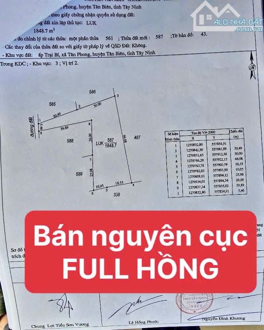 ✨ GÀN 2 SÀO QH ĐẤT Ở GIÁ RẺ (HỖ TRỢ LÊN THỔ), ngay KDC đông đúc, cách Nhựa chỉ 20M - 319TR - 21