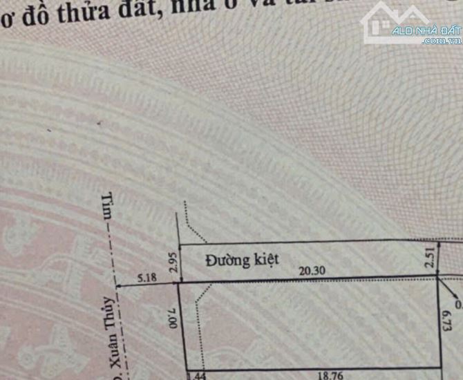 ĐẤT MẶT TIỀN . XUÂN THUỶ . VỸ DẠ . TP HUẾ - 2