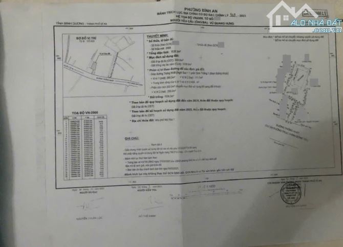 Đất mặt tiền đường Thống Nhất, phường Bình An, Tp. Dĩ An. 46 tỷ - 3