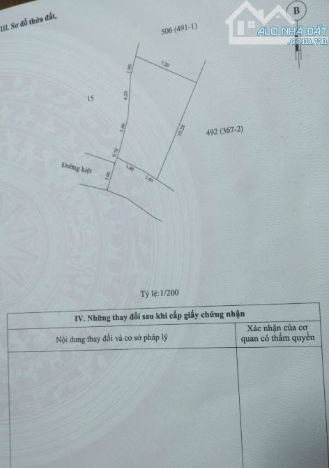 ĐẤT KIỆT Ô TÔ NGỰ BÌNH - GẦN CHỢ AN CỰU NỞ HẬU ĐẸP - 4