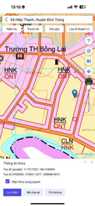 ✨ 512,7M2 (100m2 ONT) Ngang 10M Mặt Tiền đường Bê Tông 6M, cách Chợ & Sân Bay 10