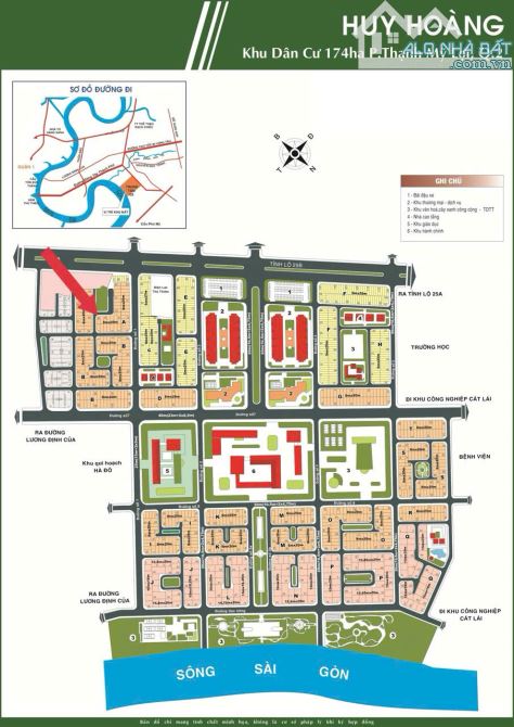 Bán đất Huy Hoàng nền góc TM.Lợi Quận 2 cũ gần khu Hành Chính (142m2) 215 tr/m2 - 5