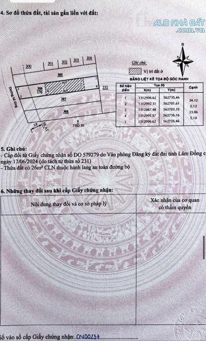 ✨ 2 Lô liền kề: Ngang 5M x Dài 34M (170m2). Đất cao thoáng View rừng thông - 570 TRIỆU/ LÔ - 7
