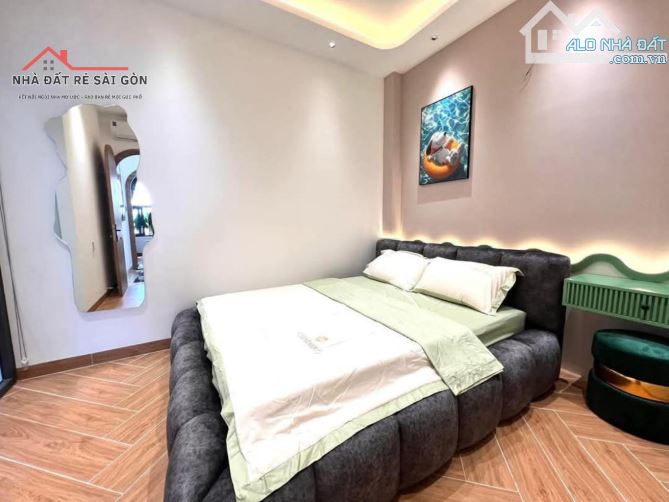 NGUYỄN PHÚC CHU HXH THÔNG - 4 TẦNG 4PN 54M2 - TẶNG FULL NỘI THẤT - GIÁ 7.X TỶ - 9